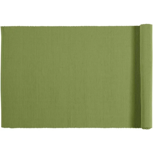 Bestpreis 😀 Linum UNI Tischläufer – 45×150 Cm – Moss Green A18 🌟 1