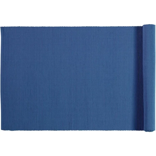 Am billigsten 😍 Linum UNI Tischläufer – 45×150 Cm – Light Marine Blue C11 🤩 1