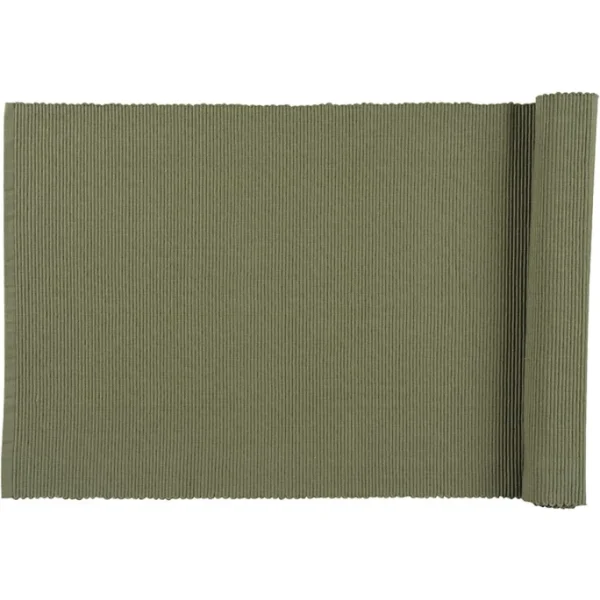 Auslauf 😀 Linum UNI Tischläufer – 45×150 Cm – Light Cypress Green A94 🎉 1