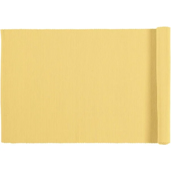 Brandneu ⭐ Linum UNI Tischläufer – 45×150 Cm – Light Peach Yellow E86 🔔 1