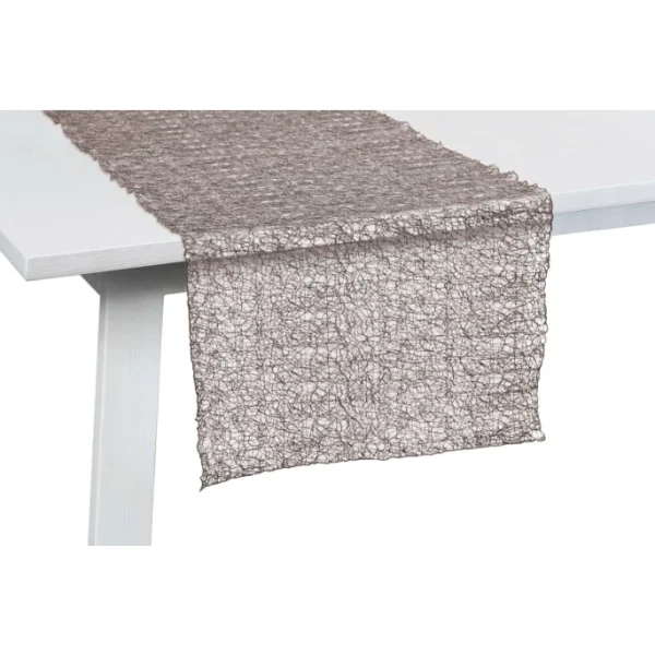 Blitzangebot ⭐ Pichler VENETO Gedeckläufer – 45×140 Cm – Taupe 👍 1