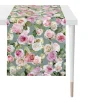 Neu 😀 Apelt Tischläufer 🌞 Summergarden 1624 – 48×140 Cm – Grün/rose 🌟 13