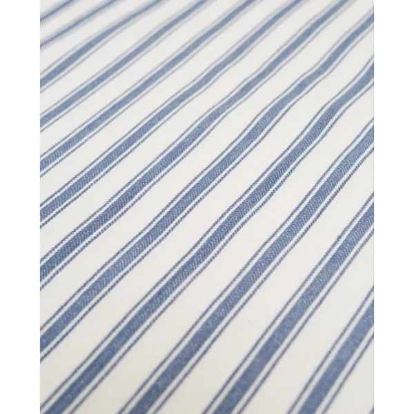 Aktion 🌟 LEXINGTON Icons Cotton Herringbone Striped Tischläufer – 50×150 Cm – Blue-white 🧨 4