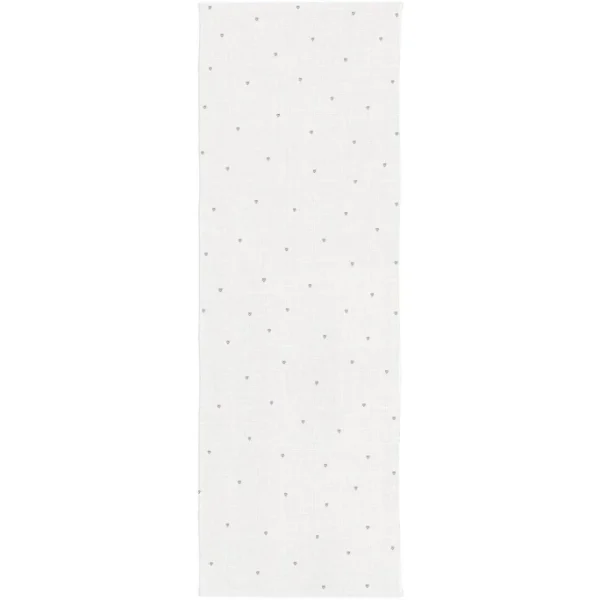 Blitzangebot 👏 Eulenschnitt Herzen Tischläufer – 40×140 Cm – Weiß 🥰 1